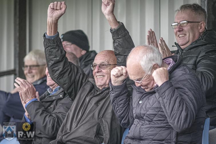The fans left the ground happy